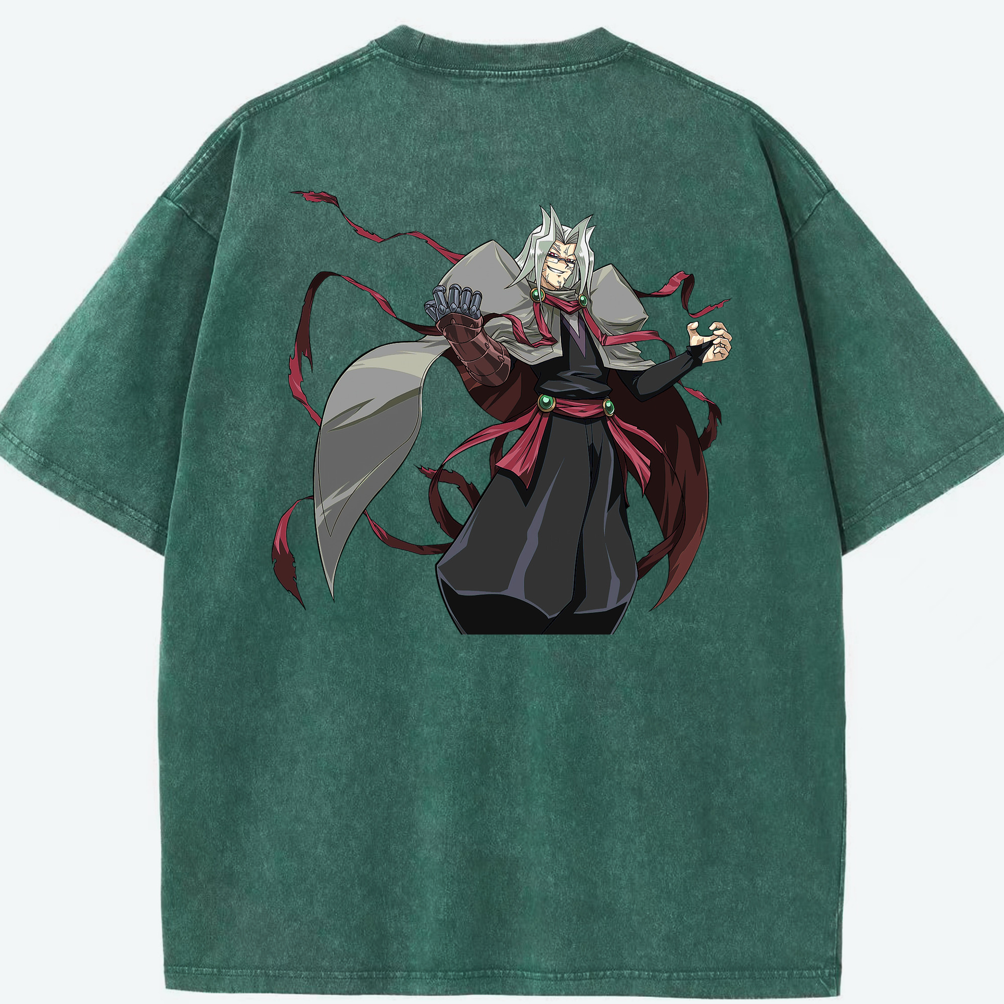 （画像用） 遊☆戯☆王 Yu-Gi-Oh! 綿100% ヴィンテージ風 半袖Tシャツ（背面プリント）